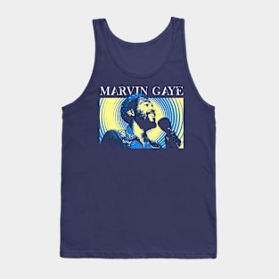 Classic Marvin Gaye Light Blue Tank Top